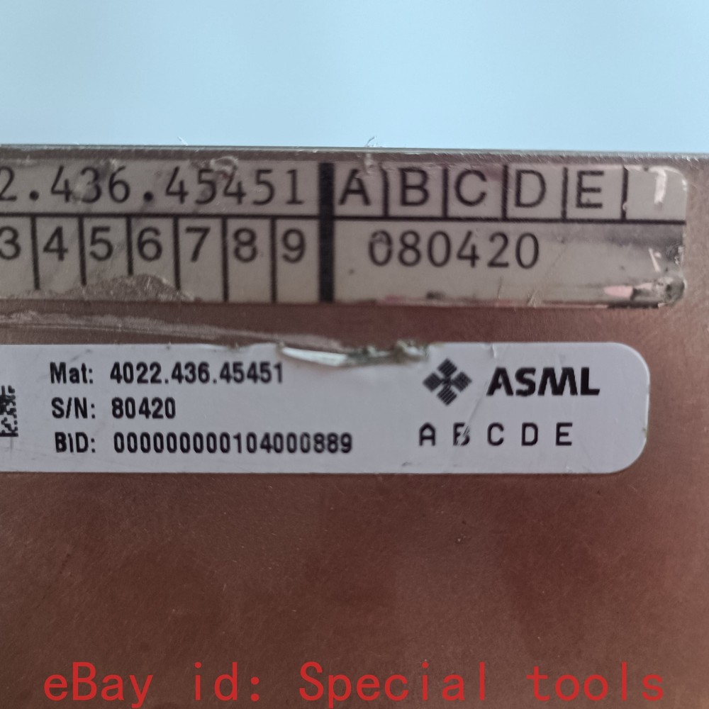 ASML 4022.436.45451 1pcs