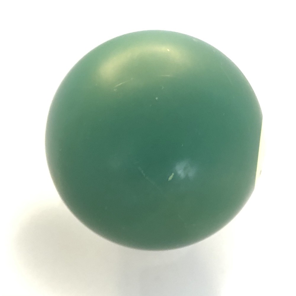 Used Individual Pool Ball Solid Green 6 Replacement Billiards 21/4"