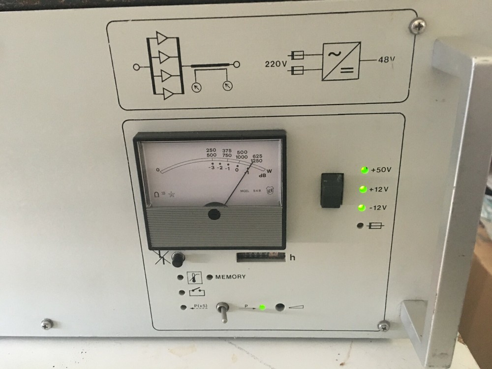 Broadcast Professional Power Amplifier FM 1000 watt  - 88/108 Mhz