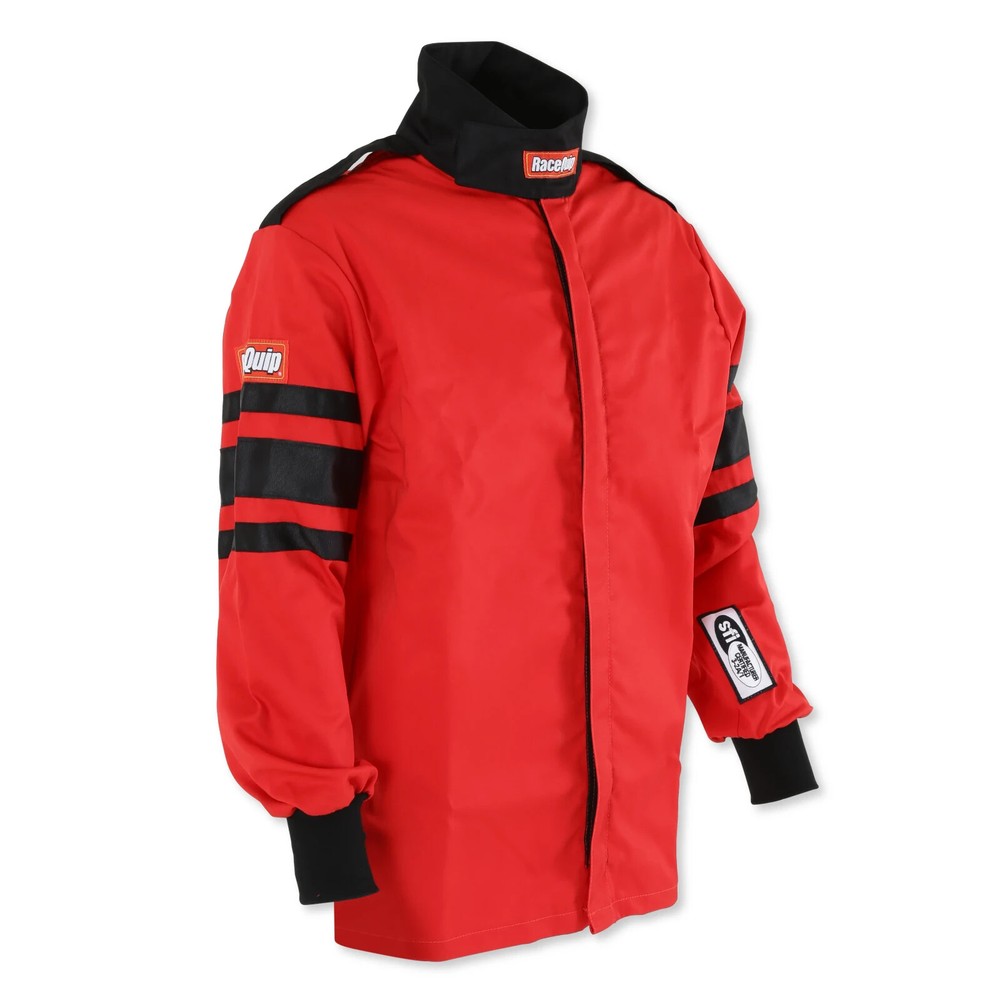 RaceQuip Single Layer Fire Suit Jacket Red - Large