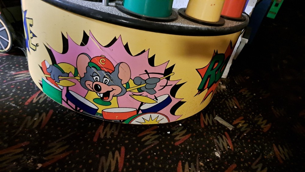 Chuck E Cheese Drum Machine Bob's Space Racers