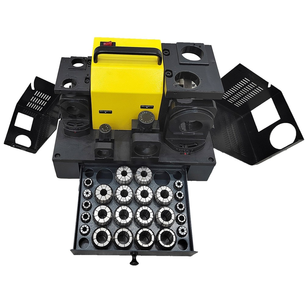 Composite Drill Sharpening Machine 110V Drill Bit Grinder CBN Grinding Wheel