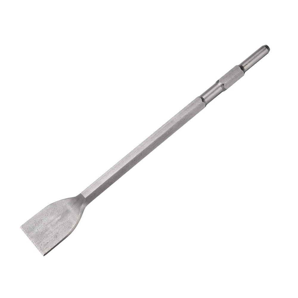 Floor Scraper Chisel Hex Shank Steel Digging Shovel Chisel Width 50mm