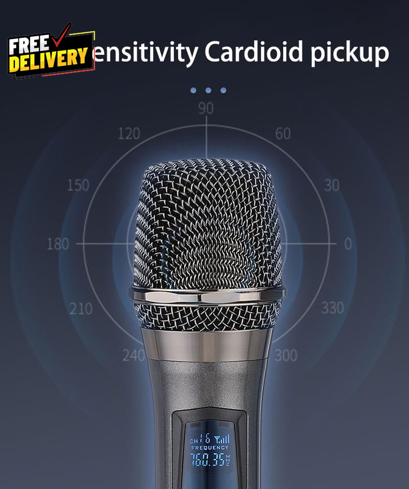 Wireless Microphone Rechargeable Fixed Frequency Wireless Dual Microphone.....