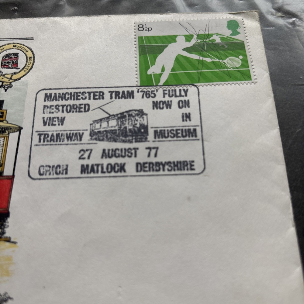 Manchester Tram Commemorative Envelope