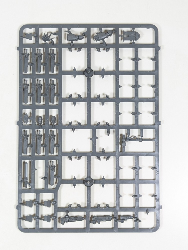 Space Marines Assault Squad Partial Incomplete Sprue Warhammer 40k