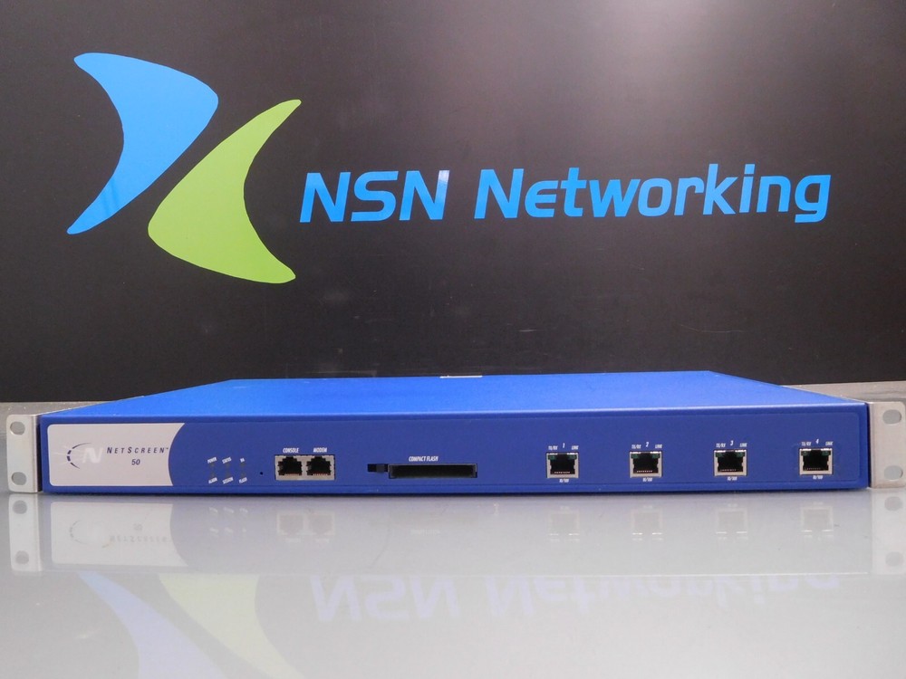 Juniper NetScreen 50 NS-050-001 VPN Firewall Network Security Appliance Rack Ear