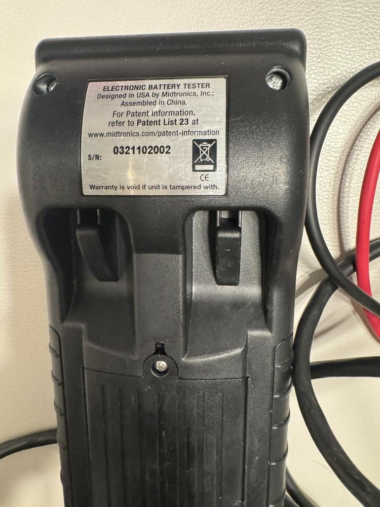 Midtronics 6/12V Battery, 12/24V Electrical System Analyzer MDX-222P