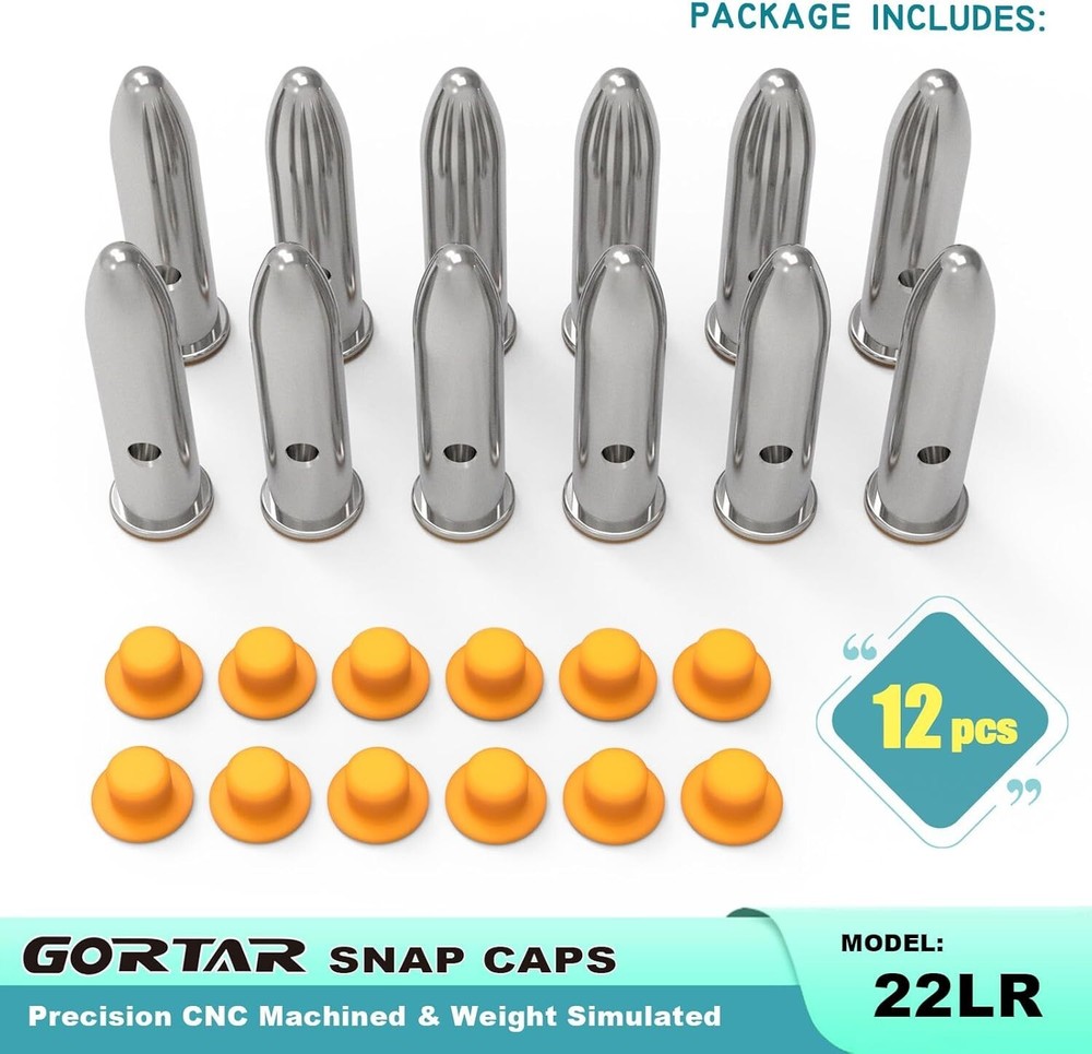 High-Visibility Snap Caps Training Dummy Rounds for Invaluable Skill Development