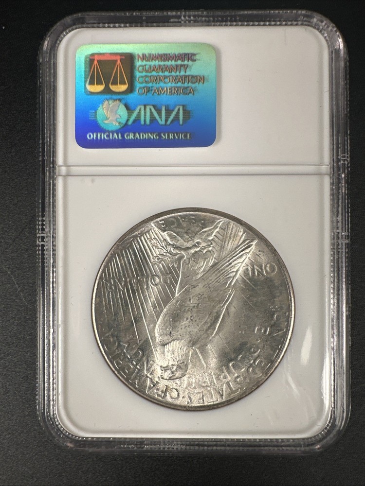1925 Peace Silver Dollar $1 NGC MS64