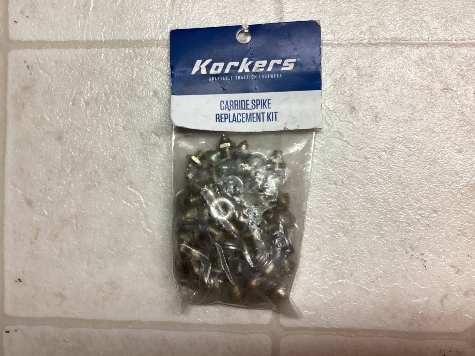 KORKERS Wading Boots Replacement Threaded Carbide Spikes with Washers (40)