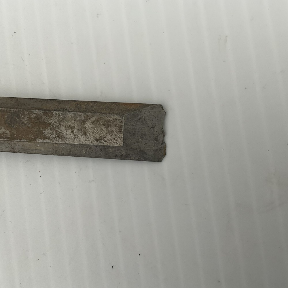 Vintage Master Mechanic Wood Chisel 1/2” Clear Plastic Handle
