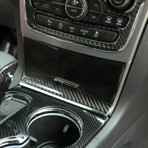Carbon Center Gear Shift drawer Storage Panel Cover for Grand Cherokee 2014-2020