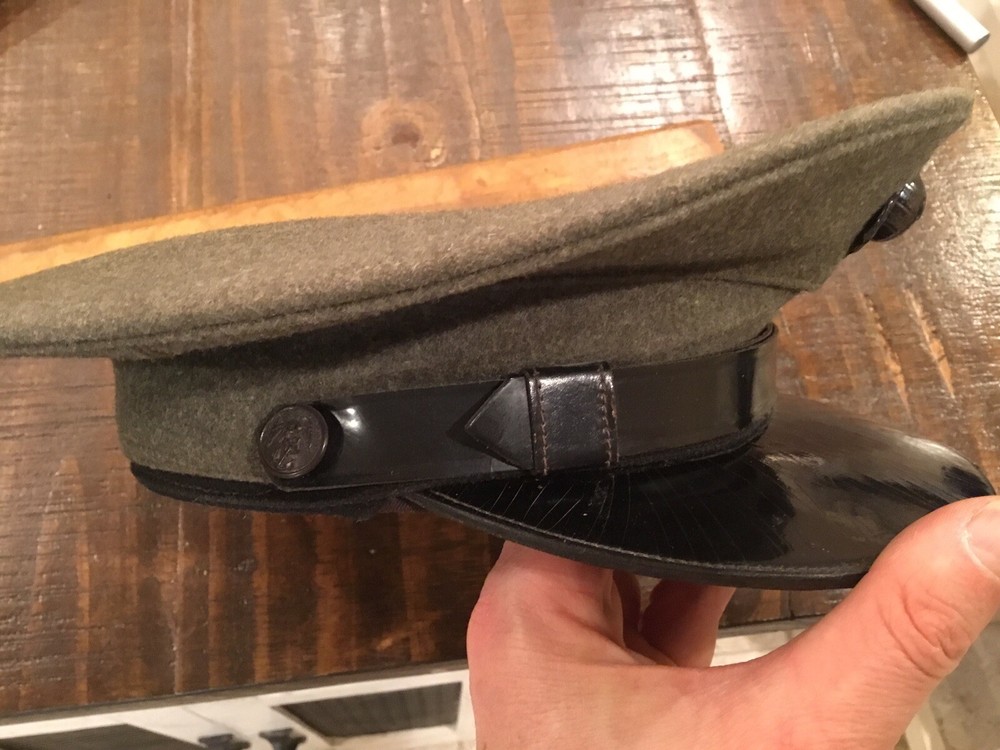 ORIGINAL WWII USMC ENLISTED VISOR CAP