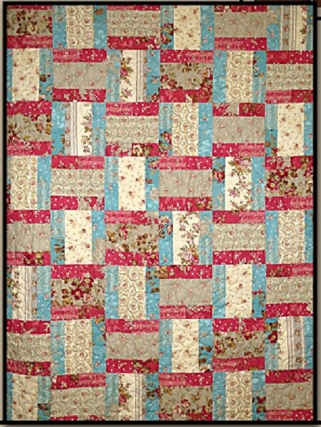 Saratoga Quilt Pattern-A Fat Quarter Pattern
