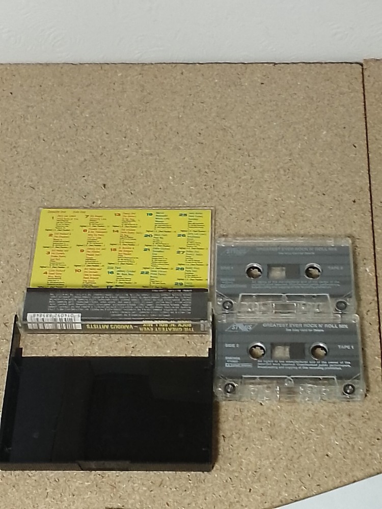 Greatest Ever Rock And Roll Double Cassette Tape