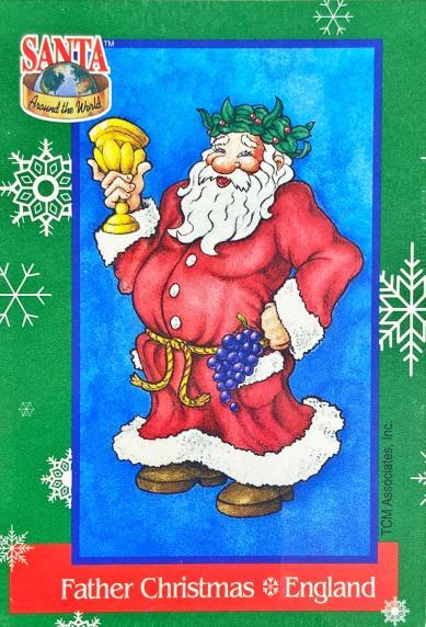 Santa From Around the World Complete 72 Card Basic Set