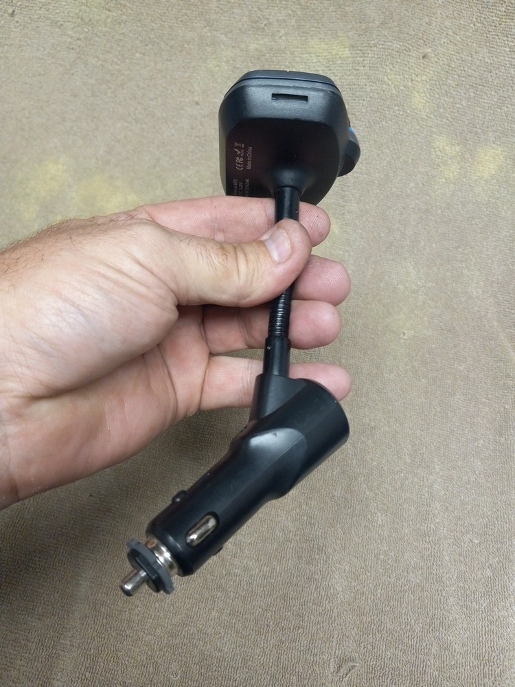 Used Sumind DC Bluetooth FM Transmitter Wireless Radio Adapter Hands-Free