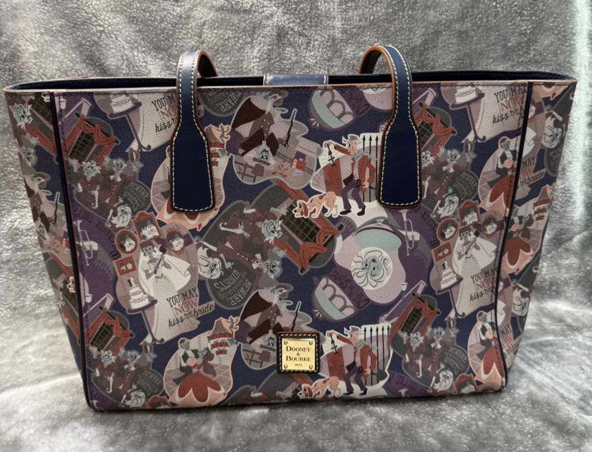 Disney Dooney & Bourke Large Haunted Mansion Tote – Ghost Bride  Collector Purse