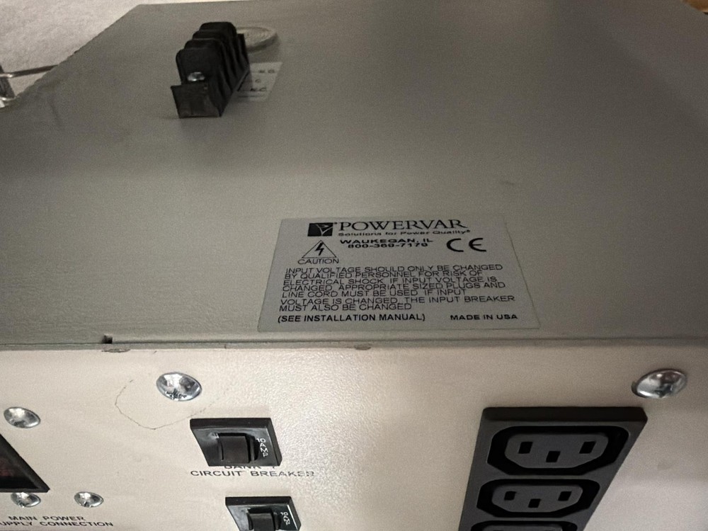 AMETEK POWERVAR ABC3000-91 POWER CONDITIONER
