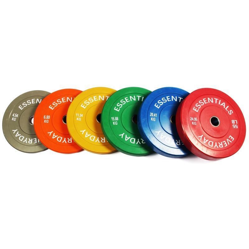 2" Olympic Bumper Plate Weight Plates 25lb Pair Strength Training Weight Lifting