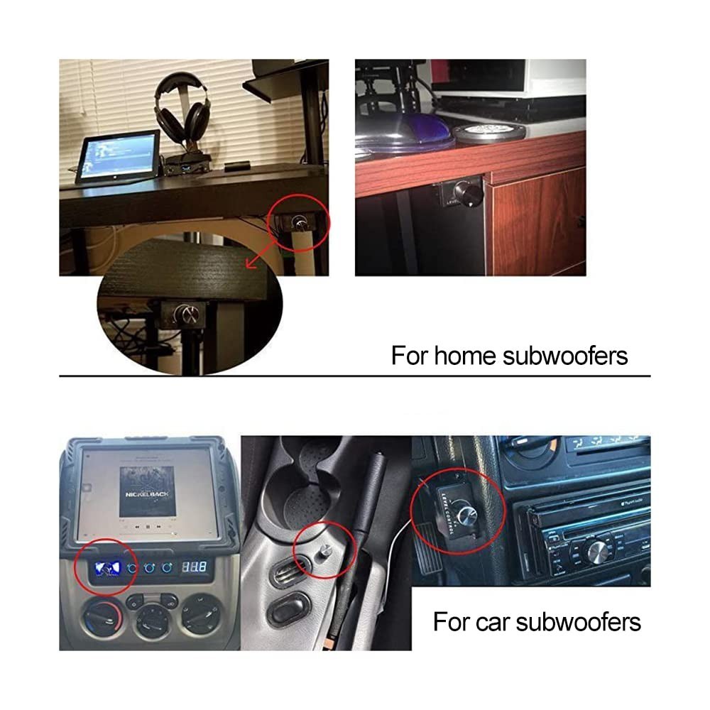 Enhance Your Audio with Universal RCA Remote Amp Level Controller - Easy Install