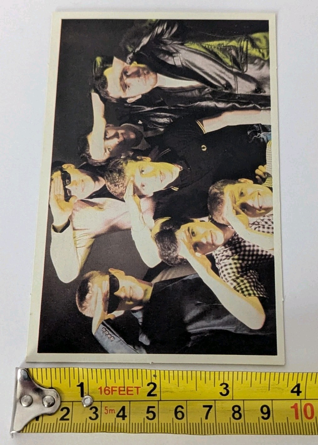 MADNESS - Vintage 1980s Band Keychain + Postcard + Pin - Lot Of 3 Pieces