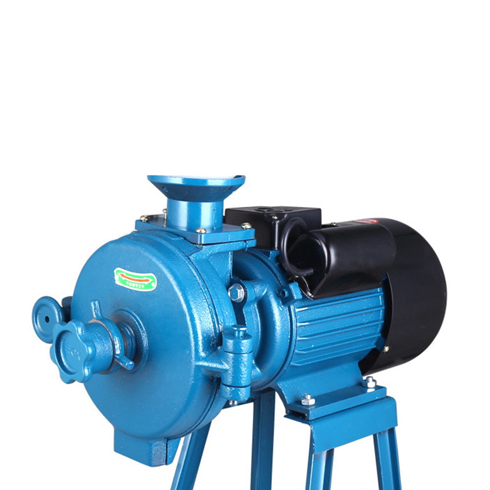 Electric Corn Grinder Machine with Funnel - 110V Powerful Grinding Mill