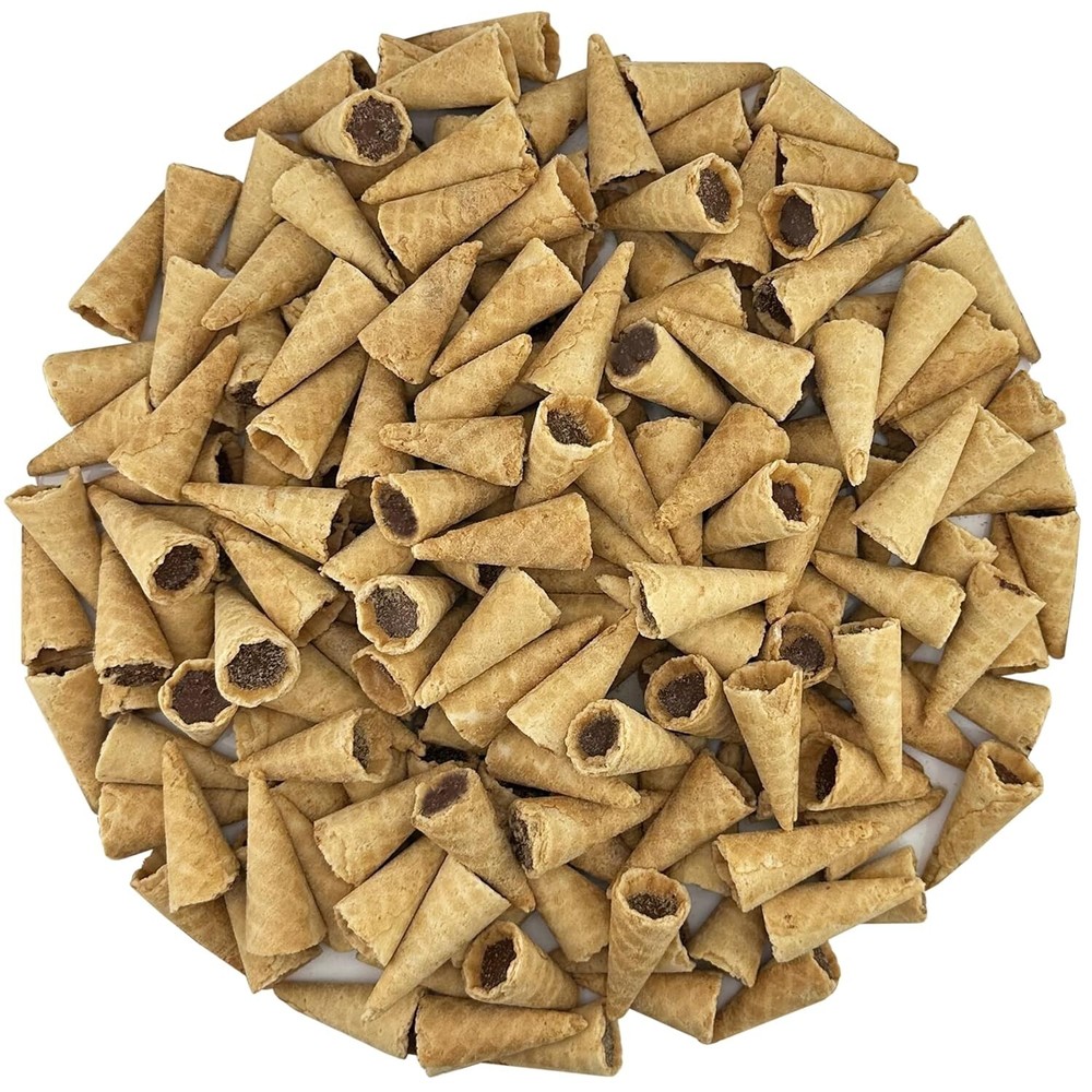 FirstChoiceCandy Mini Wafer Chocolate Cones Bite Size