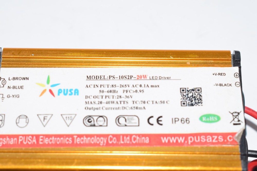 PUSA PS-10S2P-20W LED Driver