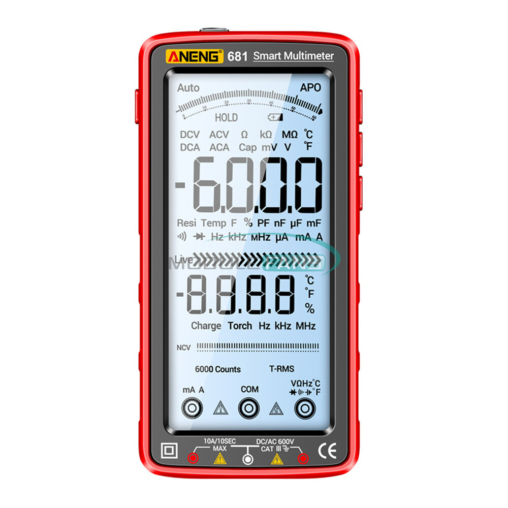 ANENG 683 682 681 Digital Multimeter AC/DC Capacitance Meter Diode Tester Tool