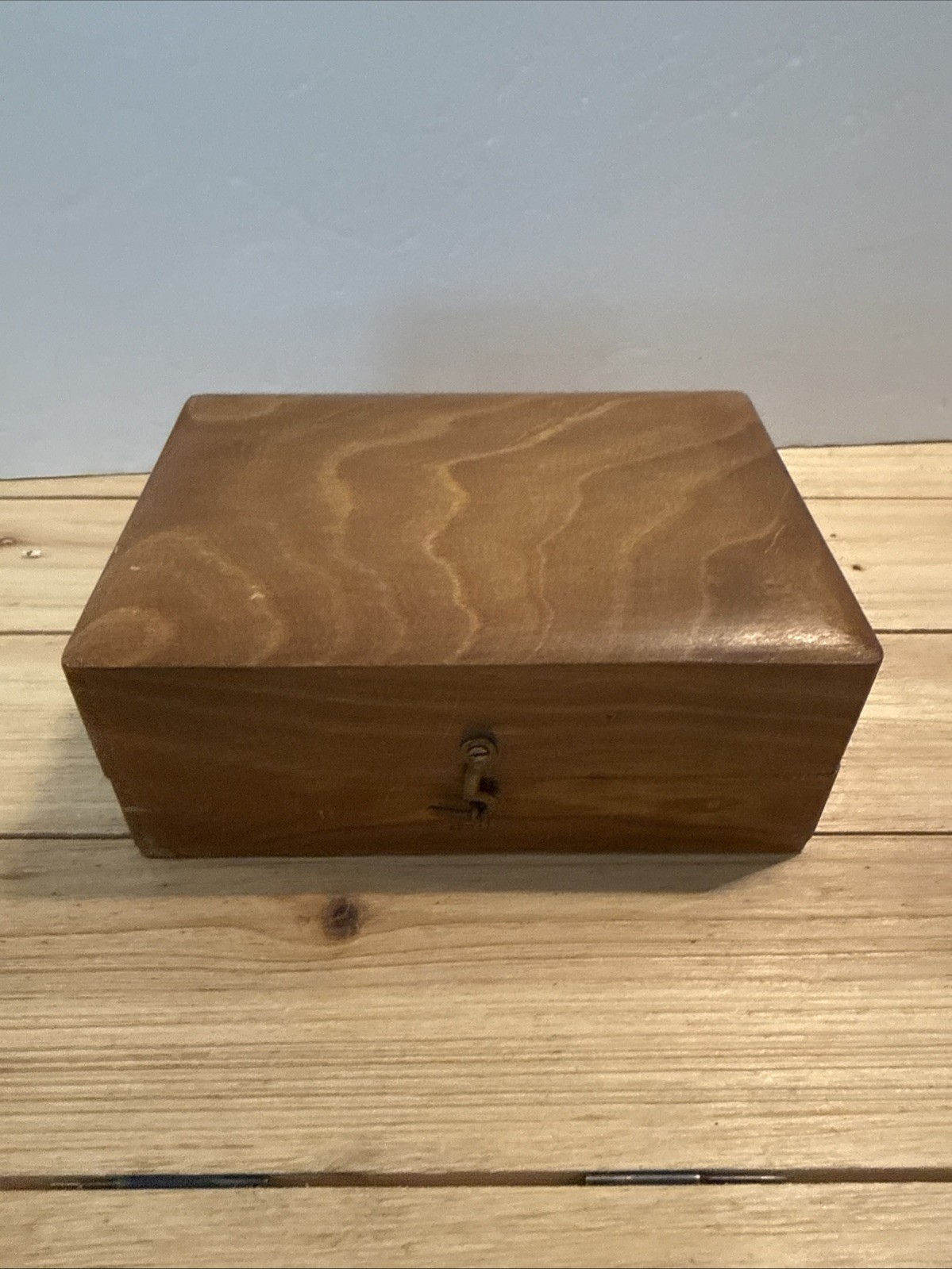 Vintage Bausch & Lomb Precision Machinist Spirit Level in Wood Case USA Rare