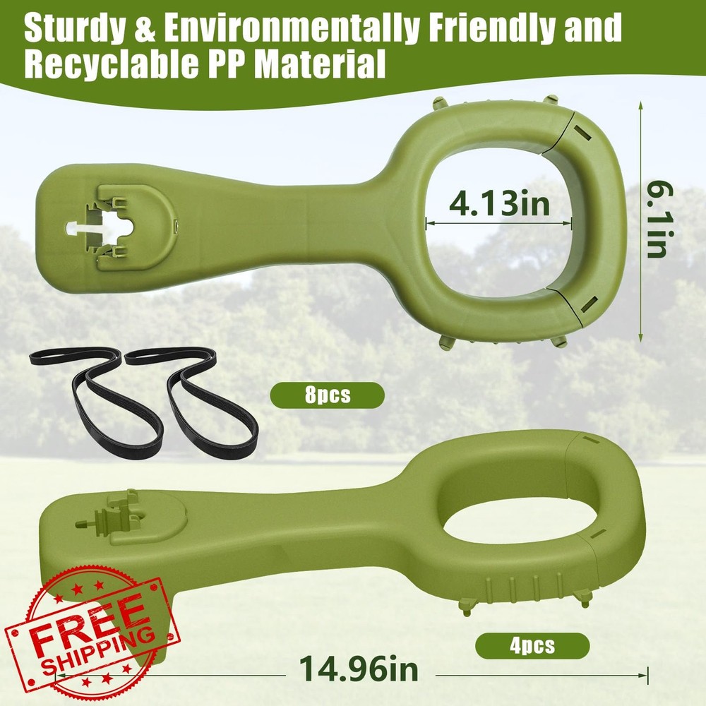 Tree Support Stabilizer Kit 4 PCS For Leaning Trees Weather Resistant