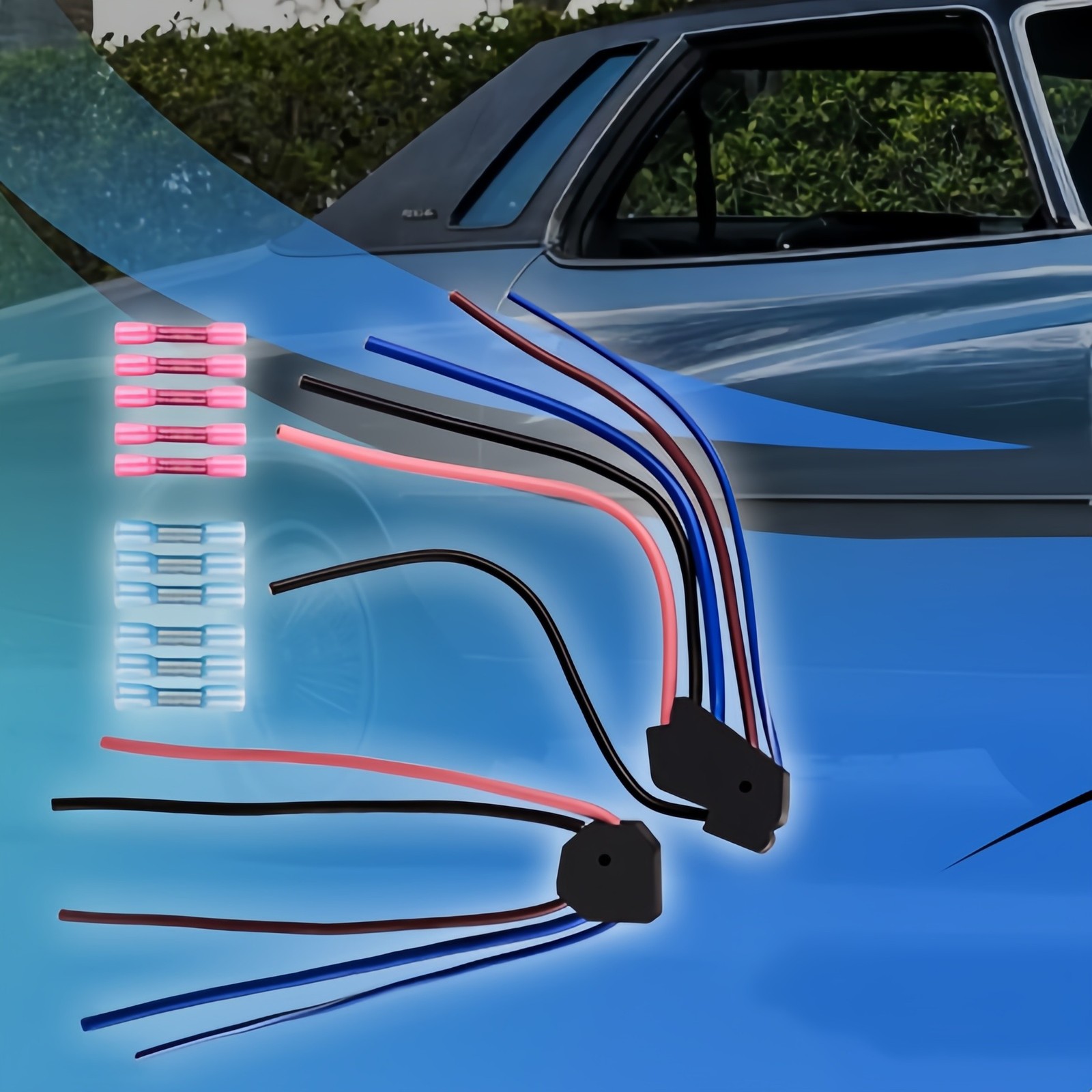 For 1981-87 GM Chevy Power Window Door Lock Switch Wire Pigtail Connector New