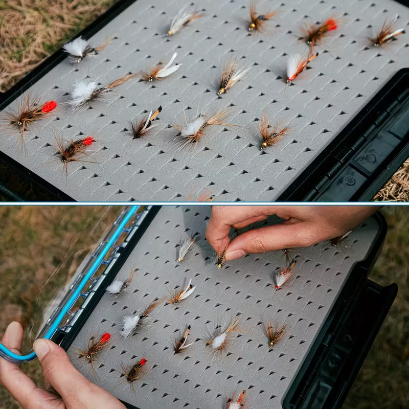 X Large Easy Grip Waterproof Strong Double Sided ABS Fly Box