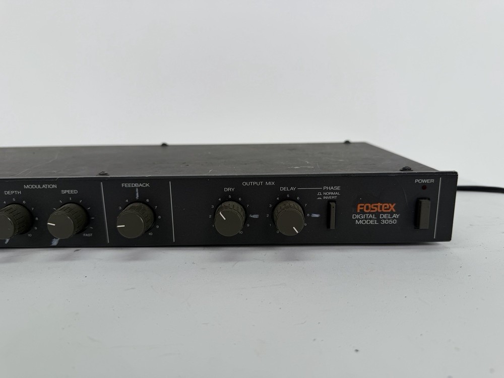 Fostex 3050, Digital Delay, Vintage Rack