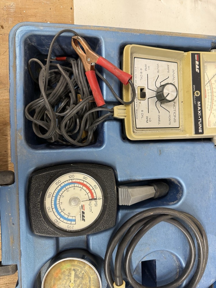 Maxi Tune Ignition Analyzer In Hard Case With Inserts And Accessories UNTESTED