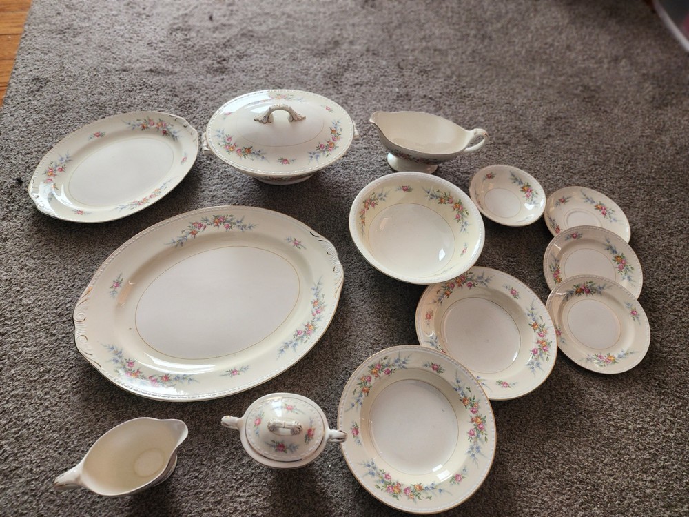 vintage dishes sets