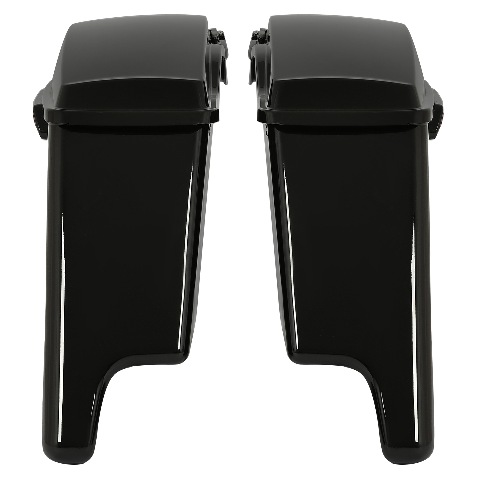 5" Stretched Extended Hard Saddle bags For Harley Road King Street Glide 2014-24