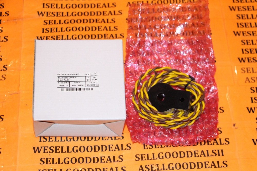 Siemens SEM3SCCT50 Solid Core Current Transformer 50A New