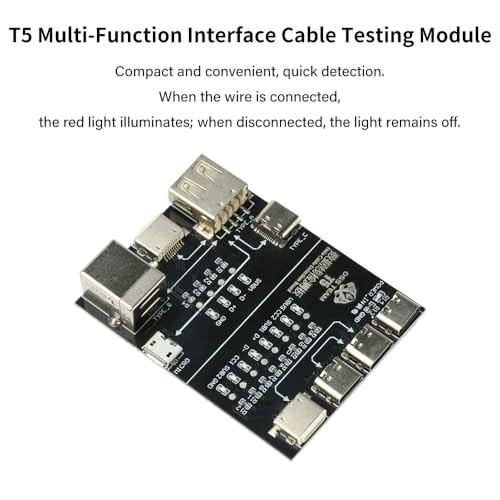 USB Cable Tester Board, Data Cable Detection Board with Type-C Lightning