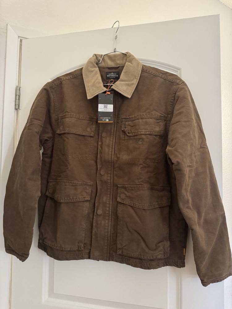 Quiksilver Waterman “Refugio” Brown Jacket