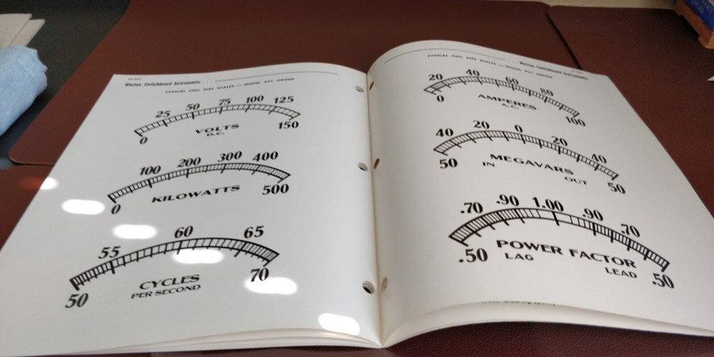 1960 ~ DAYSTROM ~ Catalog ~ Switchboard Instruments Weston