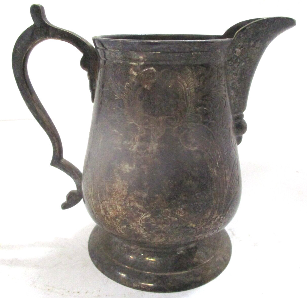 Vintage Leonard Creamer Silver Plate SilverPlate 4” Tall