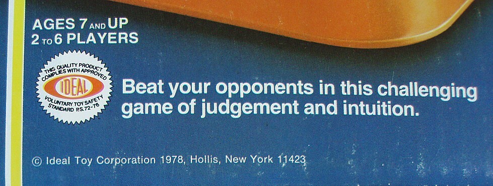 Payoff Machine Game, Ideal, 1978