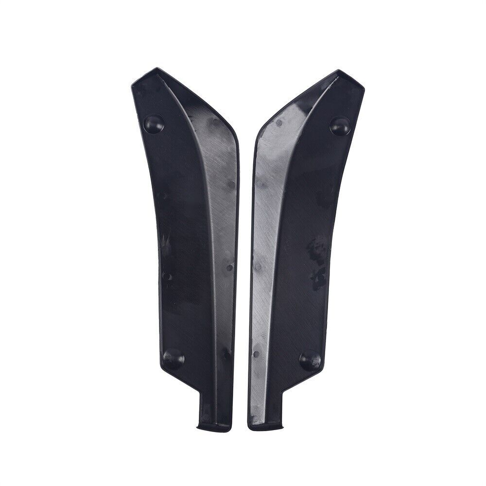 Glossy Black For BMW G30 G20 F30 E90 Rear Bumper Diffuser Splitter Canards Lips