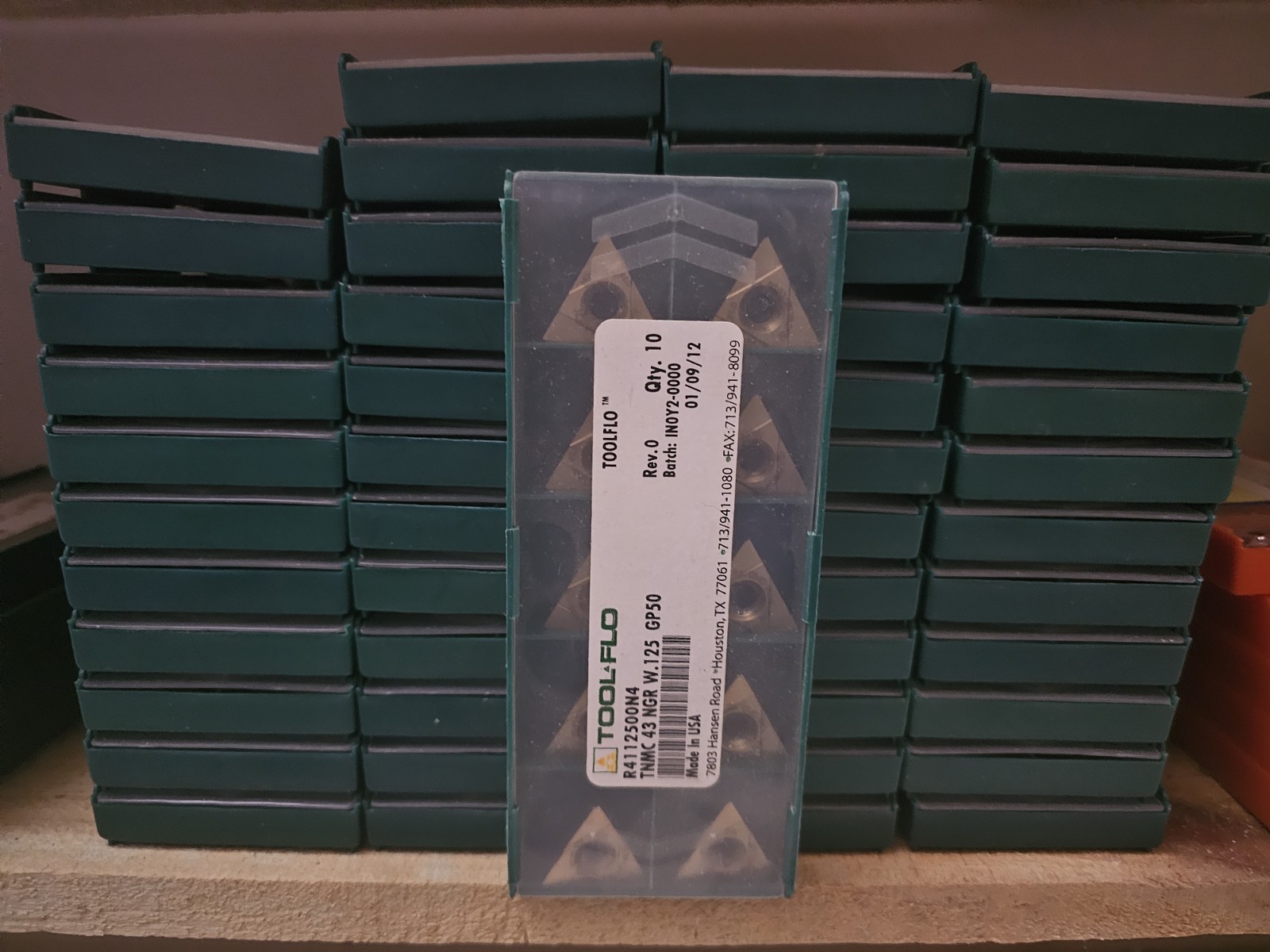 Tool-Flo TNMC 43 NGR W1.25 GP50 Industrial Indexable Inserts