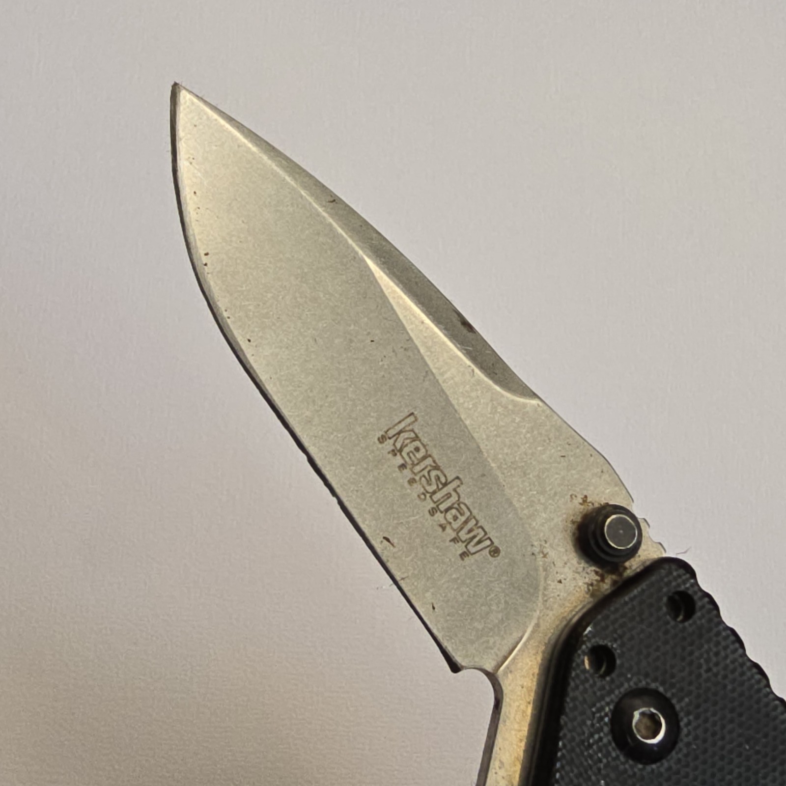 KERSHAW CRYO HINDERER PLAIN EDGE ASSISTED OPEN FOLDING KNIFE G10 HANDLE 1555G10