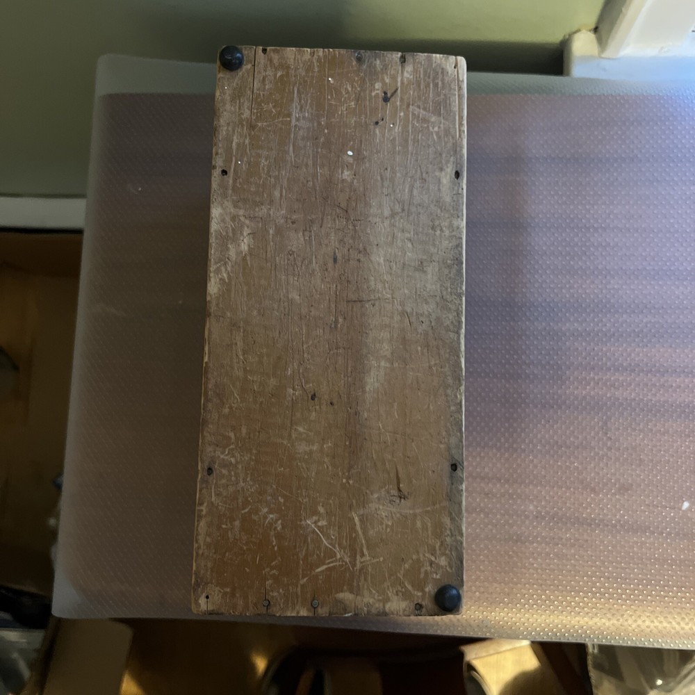 Vintage Transit With Pine Carrying Box