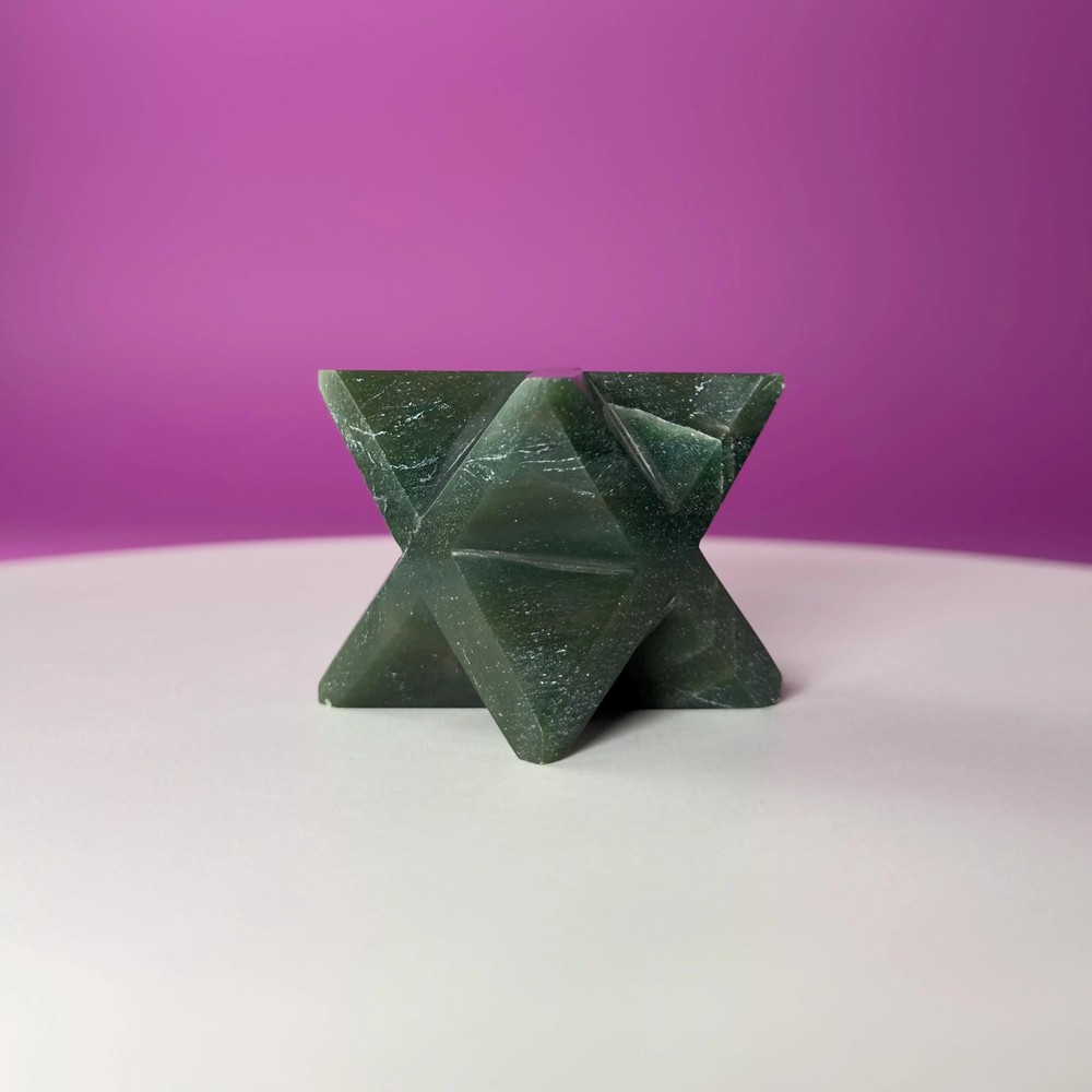 Green Aventurine Merkaba